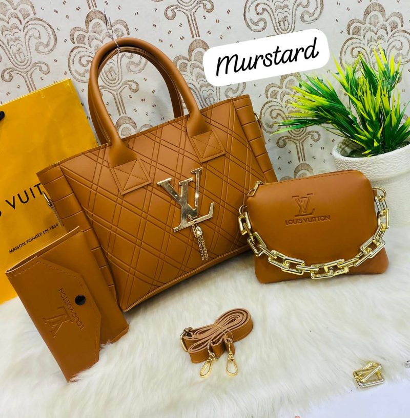 LV Luxury 3 Piece Bag - Image 10