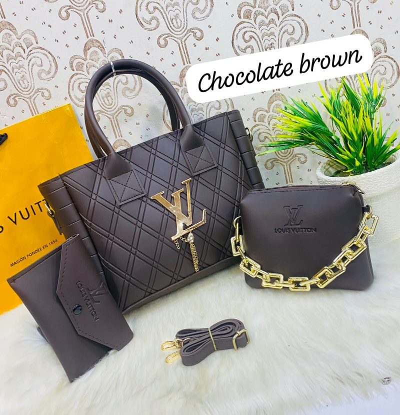 LV Luxury 3 Piece Bag - Image 8