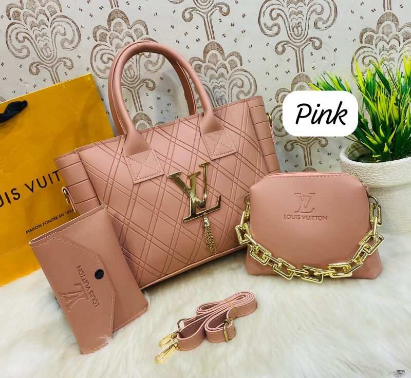 LV Luxury 3 Piece Bag